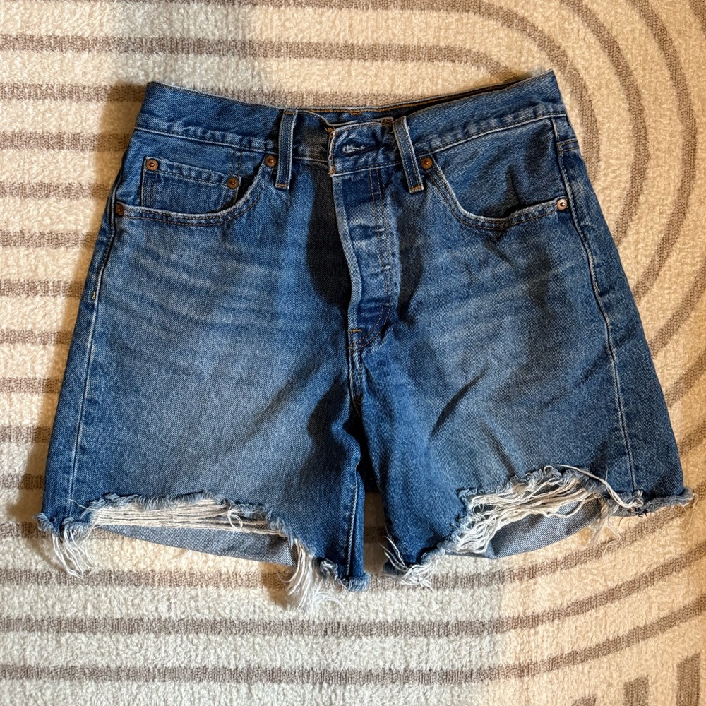 4 for $40 - Levi's 501 denim shorts